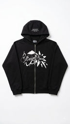 ZIP HOODIE NEGRA