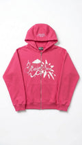ZIP HOODIE ROSA