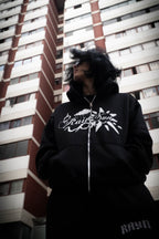 ZIP HOODIE NEGRA